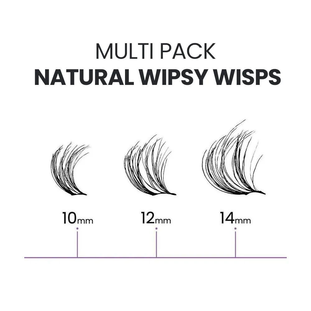 3 Multi Pack _ Natural Wispy Wisps